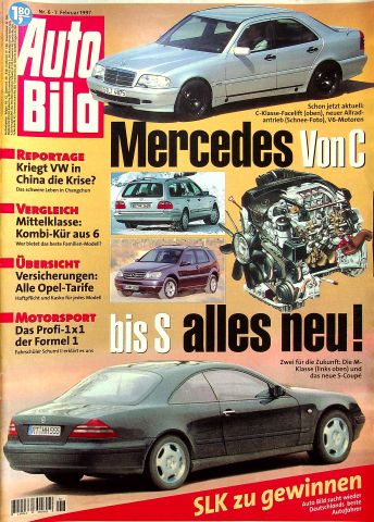 Deckblatt Auto Bild (06/1997)